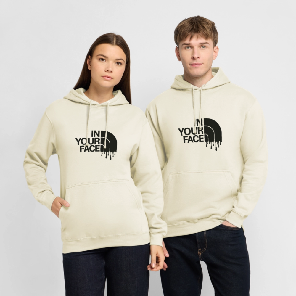 Sweat-shirt à capuche unisexe - vanille