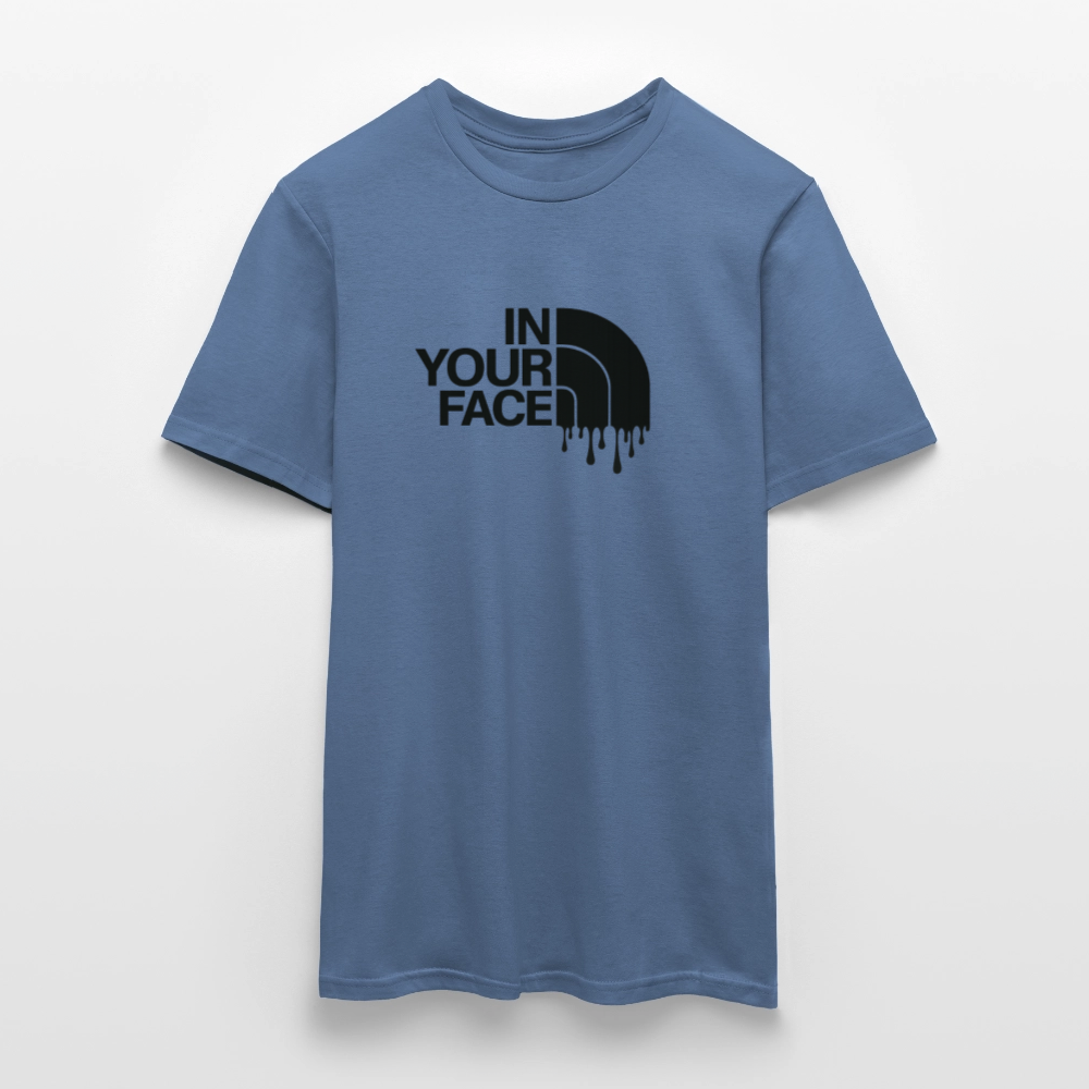 T-shirt Homme - bleu pigeon 