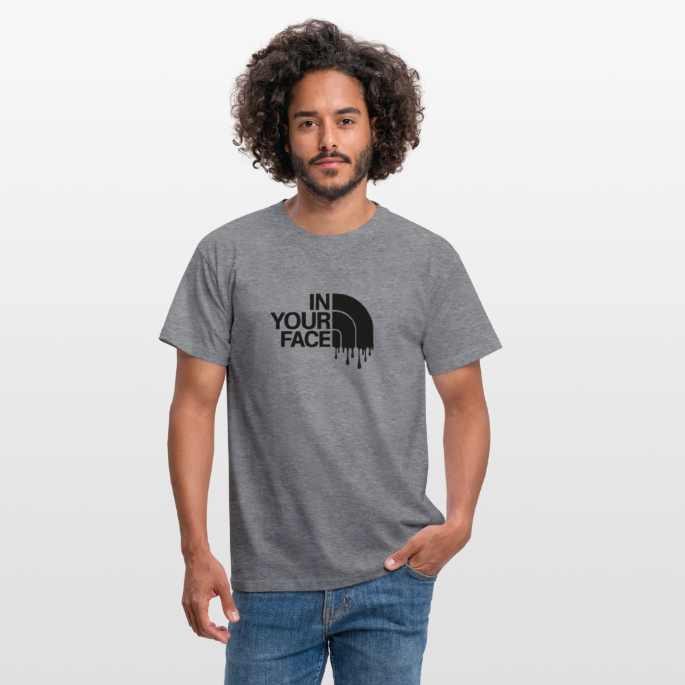 T-shirt Homme - graphite chiné