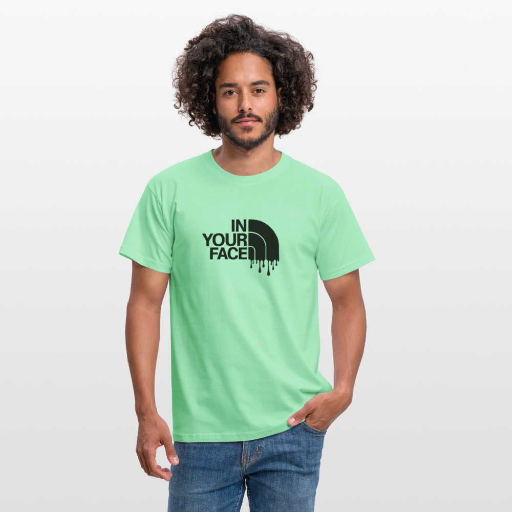 T-shirt Homme - vert menthe