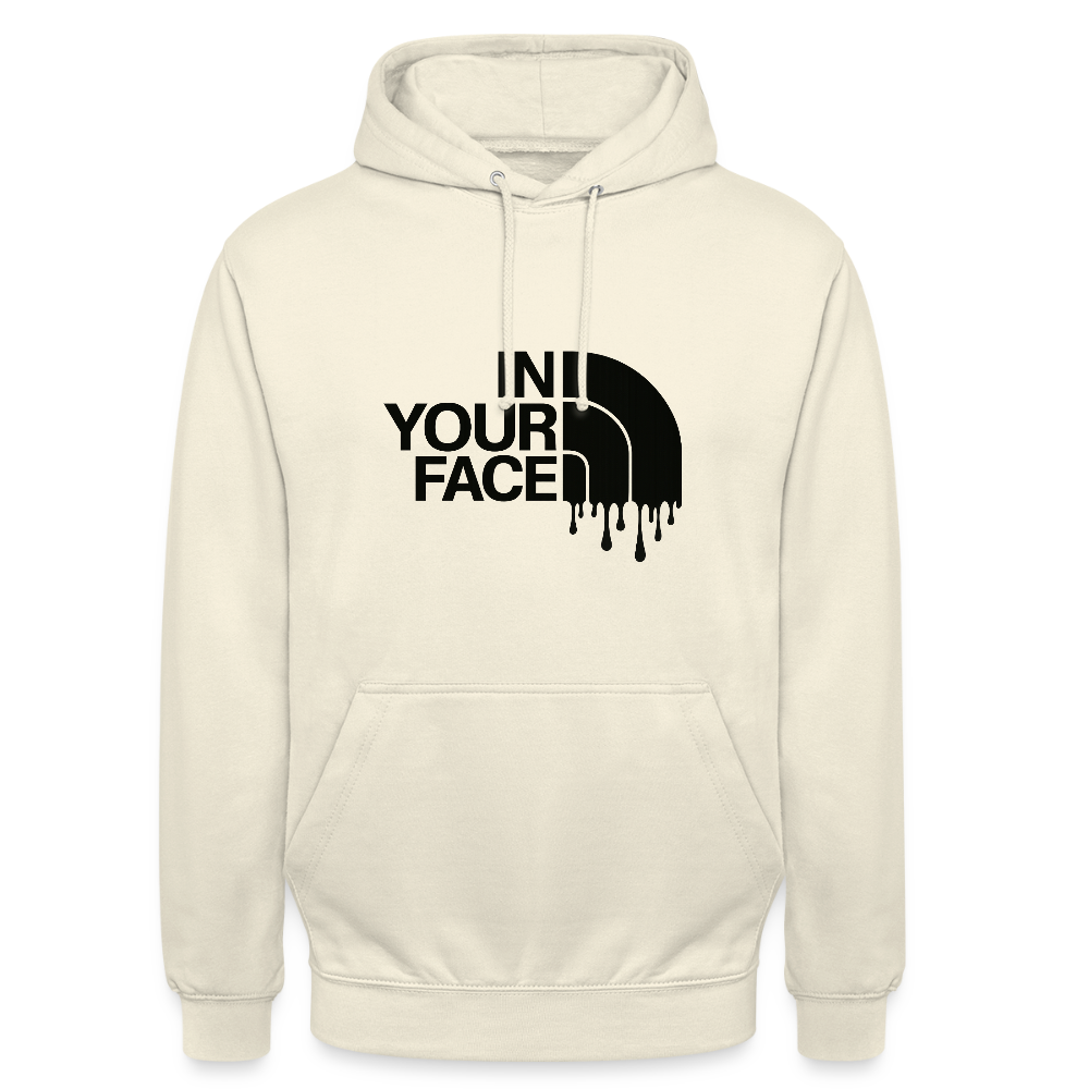 Sweat-shirt à capuche unisexe - vanille