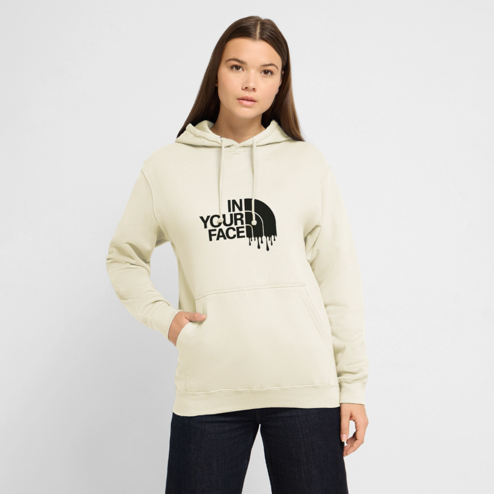 Sweat-shirt à capuche unisexe - vanille